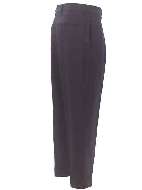 pantalone in flanella light vbc BERWICH | CHIAIA-VB8996DK GREY